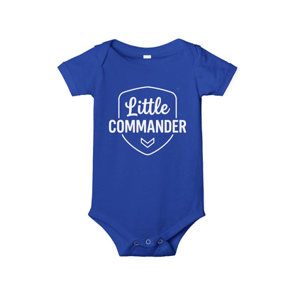 AMA™ "Little Commander" – Funny Baby Bodysuit