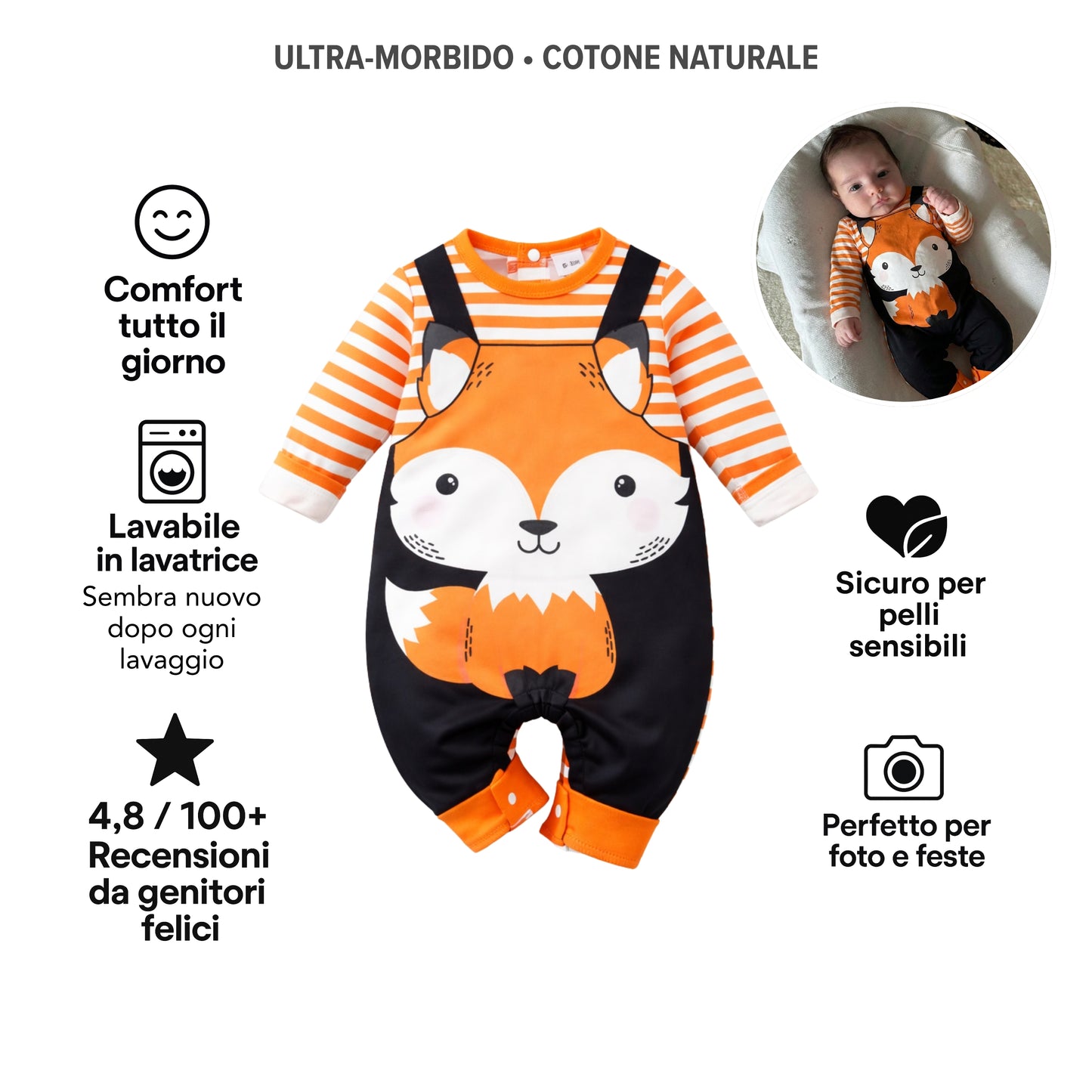 AMA™ Tutina Dolce Volpe