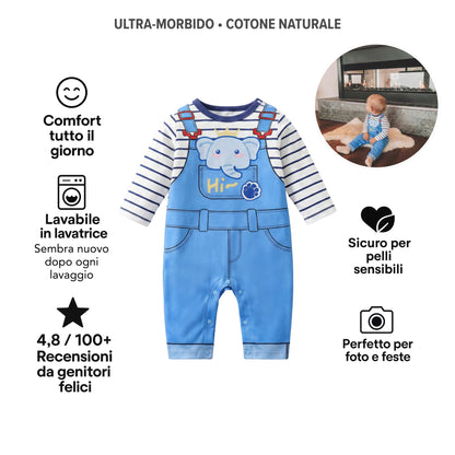 AMA™ Tutina Dolce Elefantino