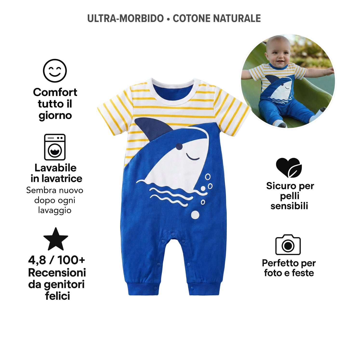 AMA™ Tutina Dolce Squaletto