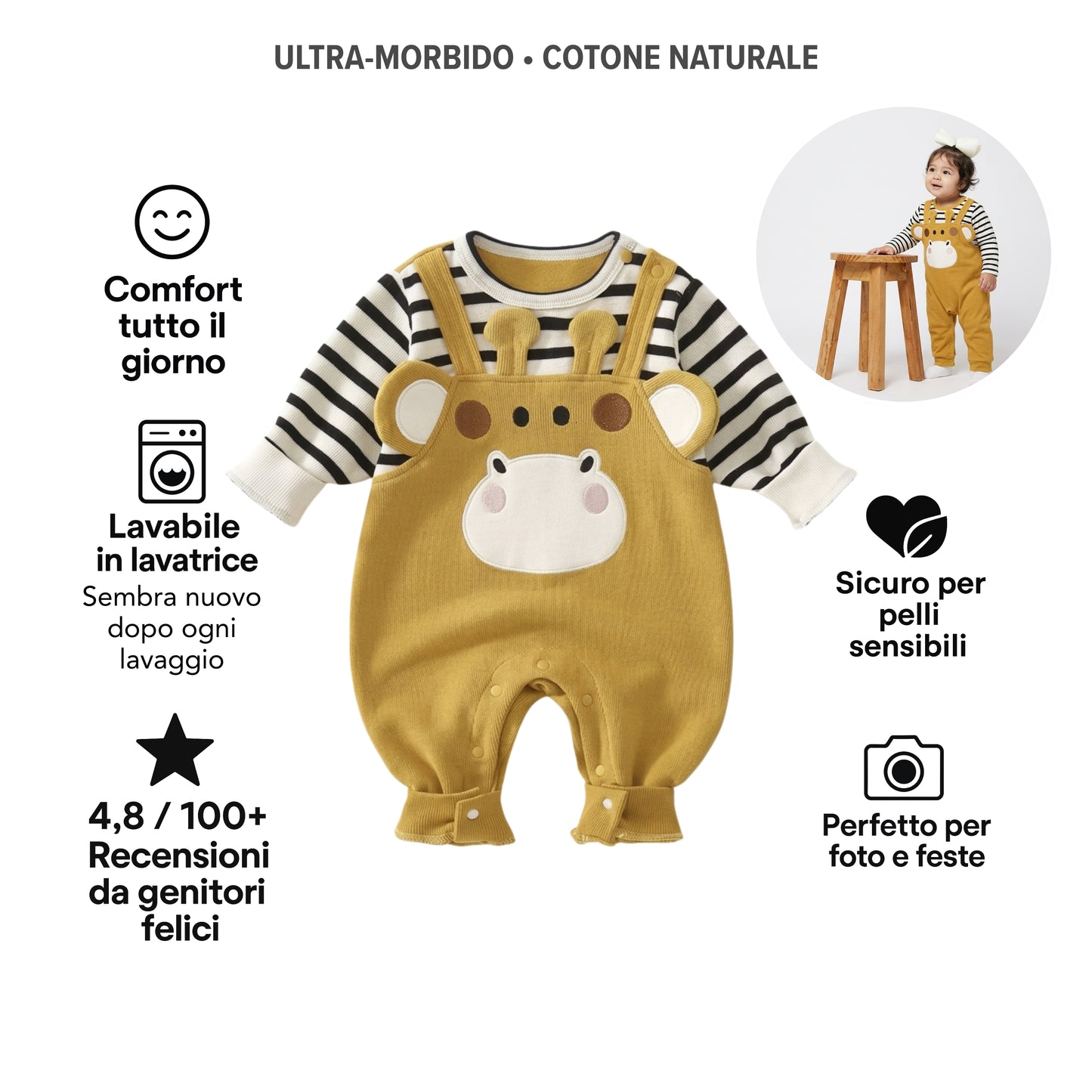 AMA™ Tutina Dolce Giraffina