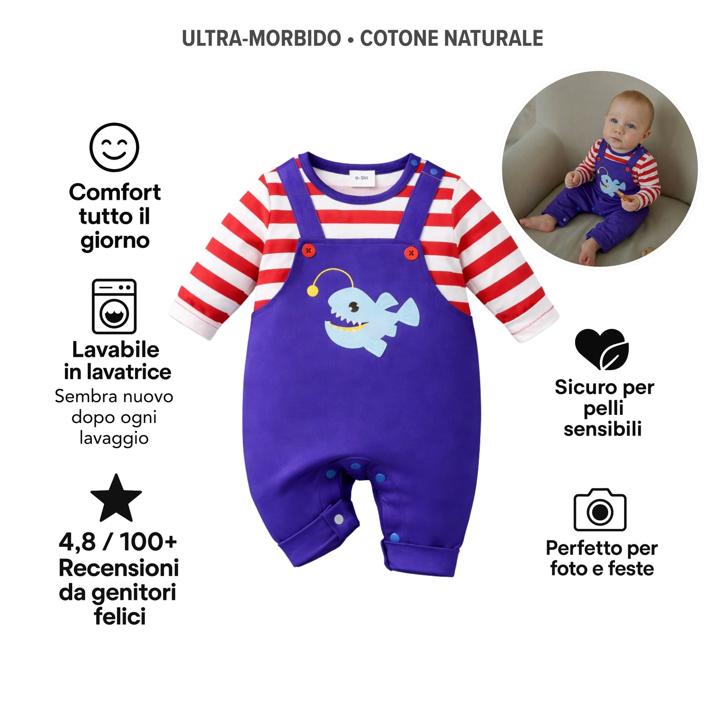 AMA™ Tutina Dolce Rana Pescatrice
