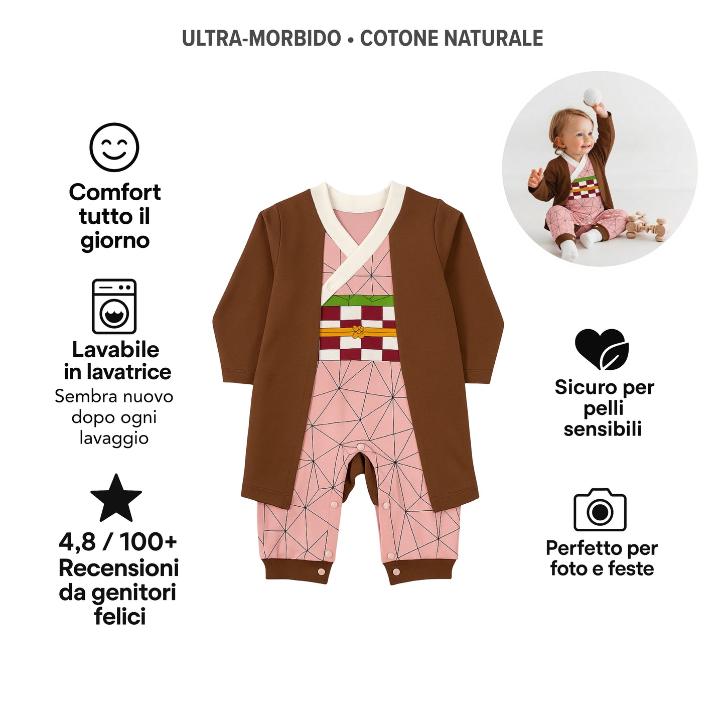 AMA™ Tutina Piccola Nezuko