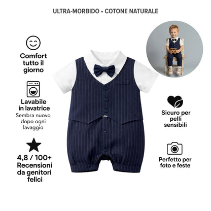 AMA™ Tutina Gentiluomo con Papillon