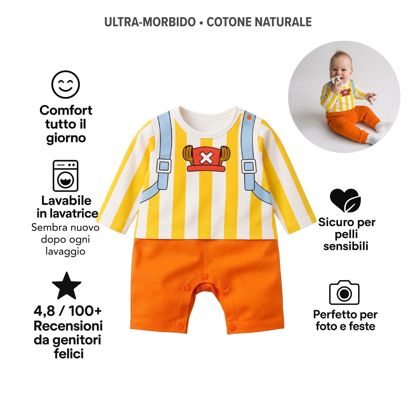 AMA™ Tutina Piccolo Chopper