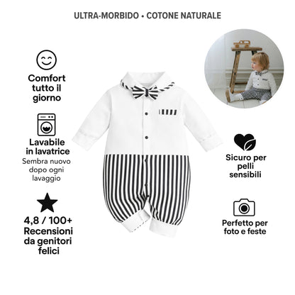 AMA™ Tutina Gentiluomo a Righe