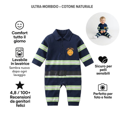 AMA™ Tutina Piccolo Pompiere
