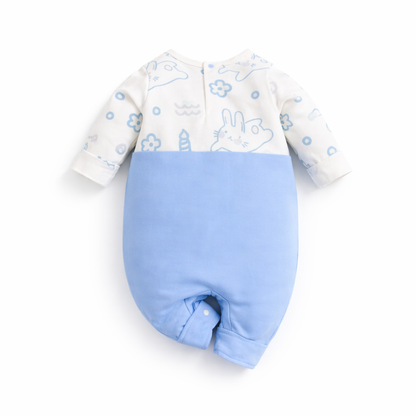 AMA™ Tutina Dolce Coniglietto Blu