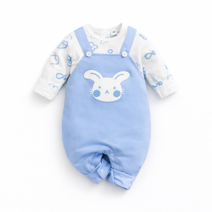 AMA™ Tutina Dolce Coniglietto Blu