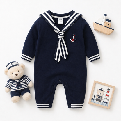 AMA™ Tutina Piccolo Marinaio Navy