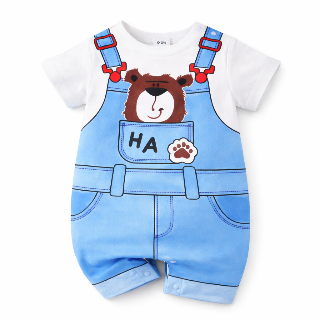 AMA™ Tutina Dolce Orsetto Denim