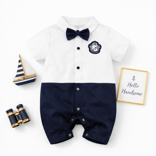 AMA™ Tutina Piccolo Marinaio Elegante