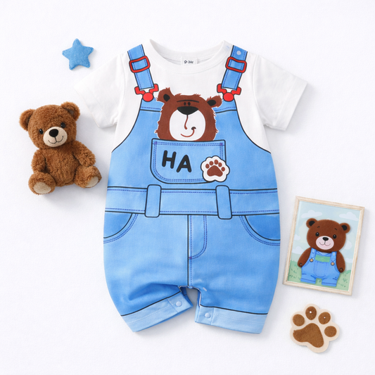 AMA™ Tutina Dolce Orsetto Denim