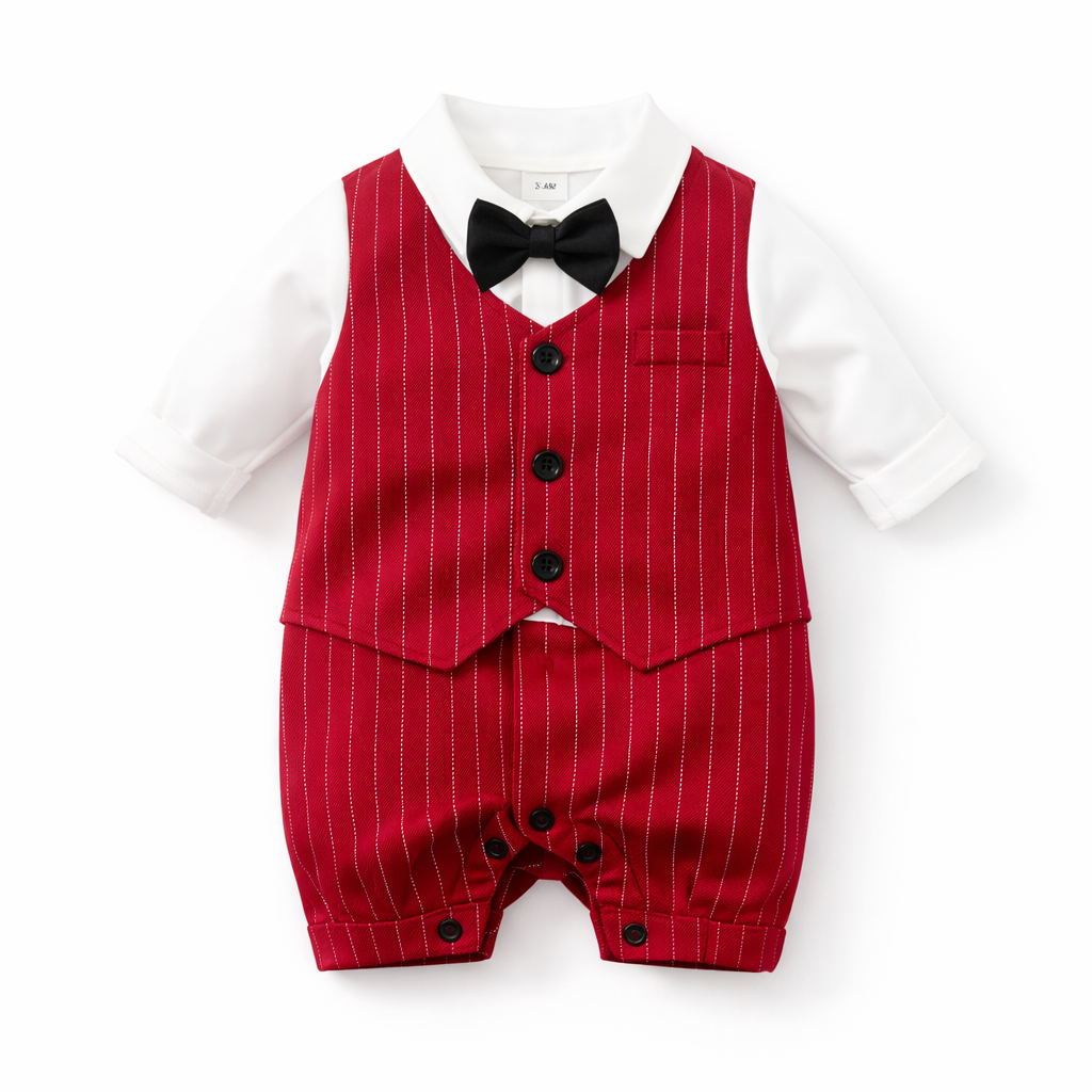AMA™ Tutina Piccolo Gentiluomo Rosso