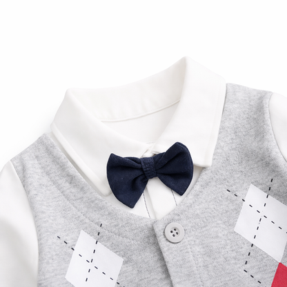 AMA™ Tutina Piccolo Gentiluomo Argyle