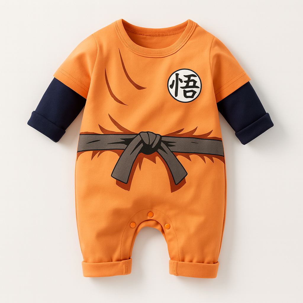 AMA™ Little Goku Fullcover Kids Onesie